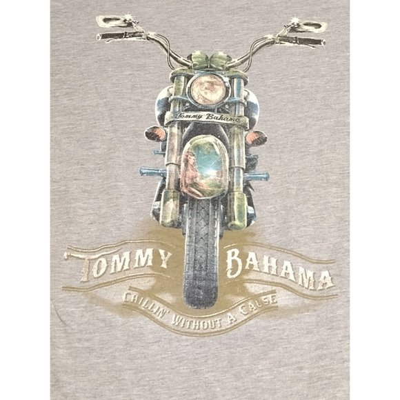 Tommy Bahama Men's Grey XL‎ "Chillin without a cause" Long Sleeve Shirt - Picture 5 of 5